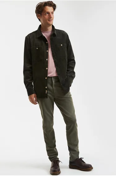 Corduroy Straight Fit Shacket