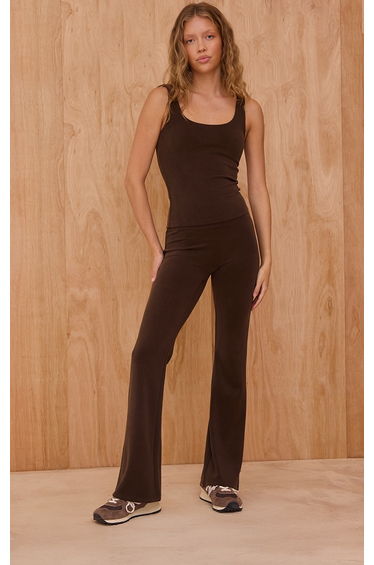 Chocolate Super Soft Yoga Pant