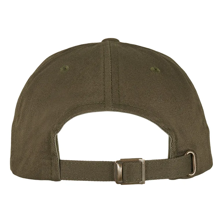 Flexfit By Yupoong Low Profile Organic Cotton Cap - Burnt Olive - 1