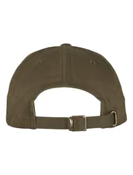 Flexfit By Yupoong Low Profile Organic Cotton Cap - Burnt Olive - 1