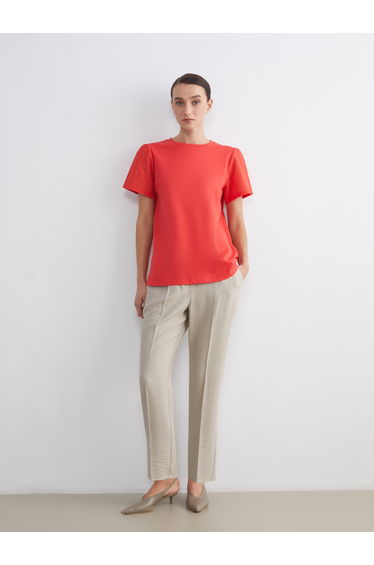 Elasticated Waist Women's Trousers