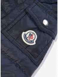 Boys Down Padded Lauros Jacket in Navy - 2