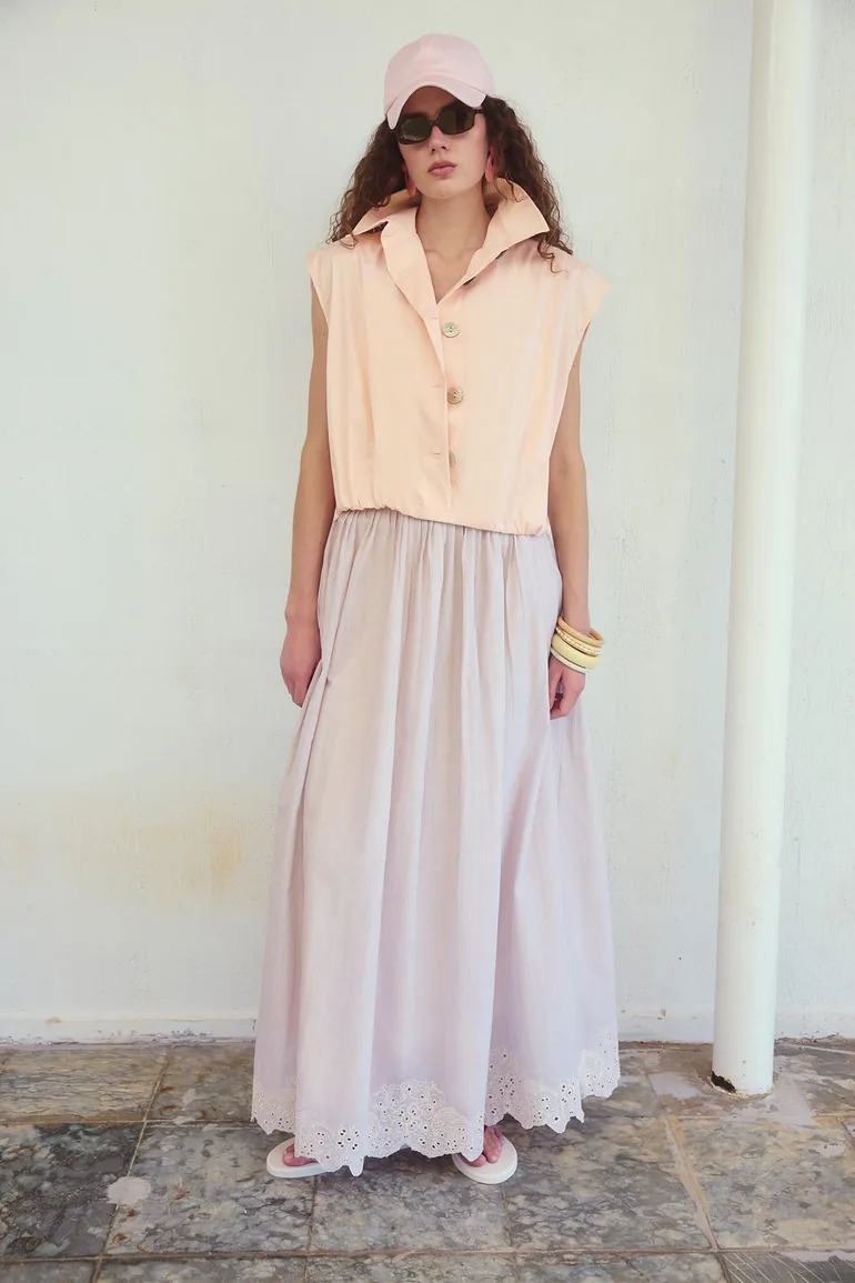 Elasticated Crop Vest
