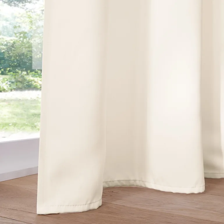 Voda Double-Sided Single Blackout Curtain with Eyelets - 9