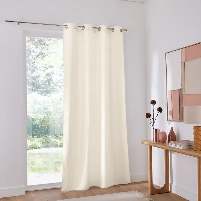 Voda Double-Sided Single Blackout Curtain with Eyelets - 8