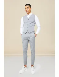 Super Skinny Suit Trousers - grey