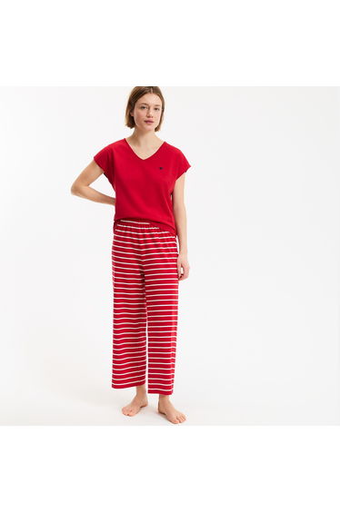 Pyjamas in Pure Cotton Jersey