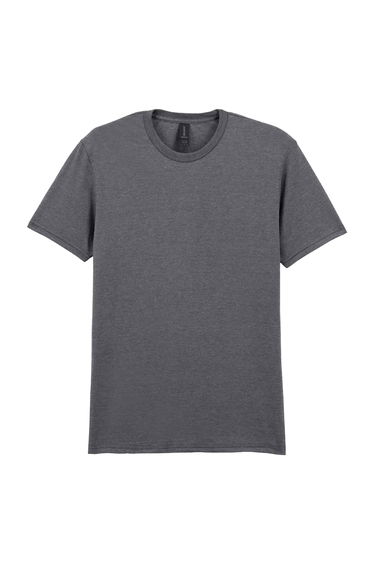 Gildan Mens Soft Style Ringspun T Shirt - Graphite Heather