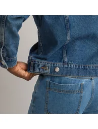 Organic Cotton Denim Jacket - 8