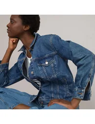 Organic Cotton Denim Jacket - 6