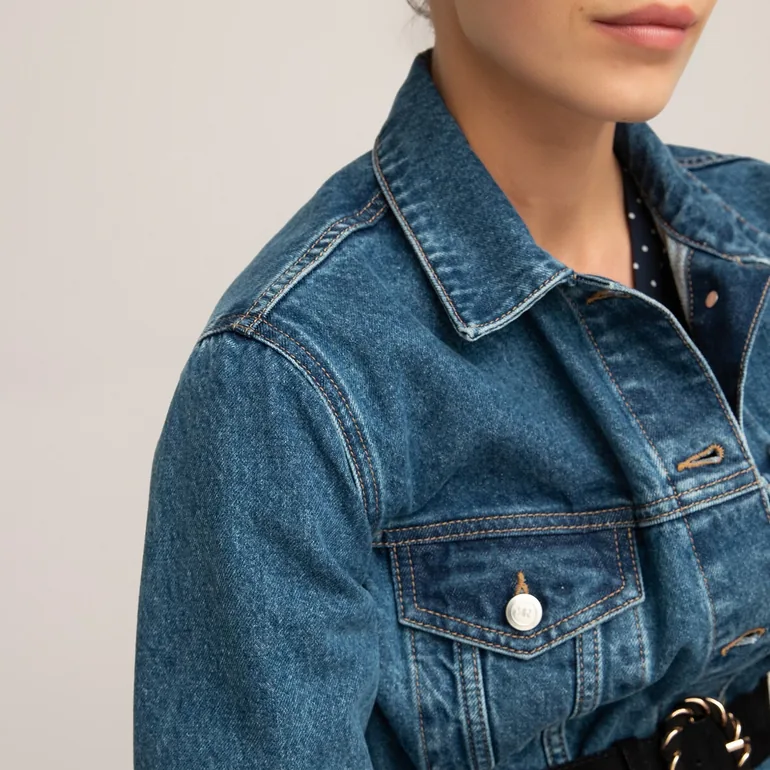 Organic Cotton Denim Jacket - 3