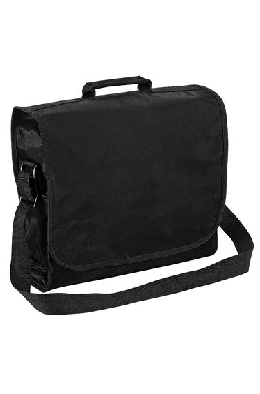 Quadra Plain Record / Messenger Bag (9 Litres) - Black