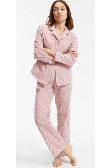 Striped Grandad Pyjamas