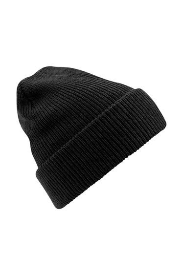 Heritage Ladies/Womens Premium Plain Winter Beanie - Black