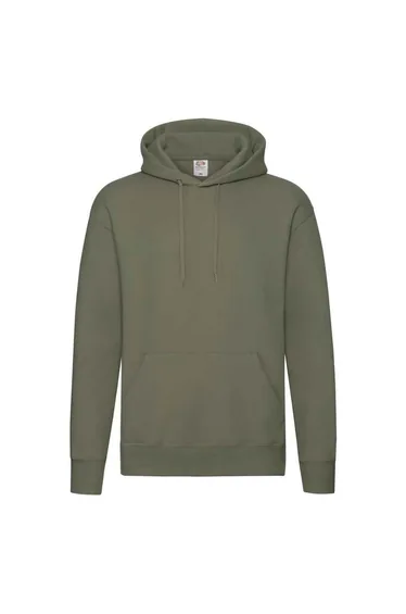 Fruit of the Loom Mens Premium Hoodie - Classic Olive