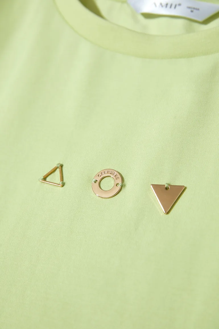 Geometric Decor Antibacterial T-shirt - 6