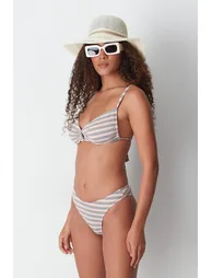 Ring Detail Bikini Set - 1