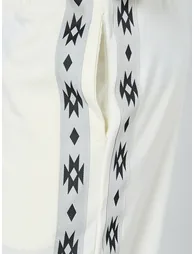 Boho Tape Oversized Terry Joggers - 2