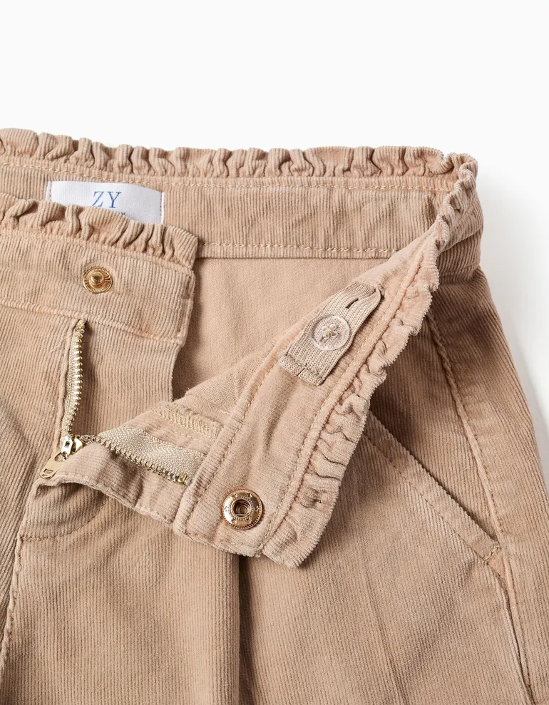Shorts Corduroy, Light Beige - 2