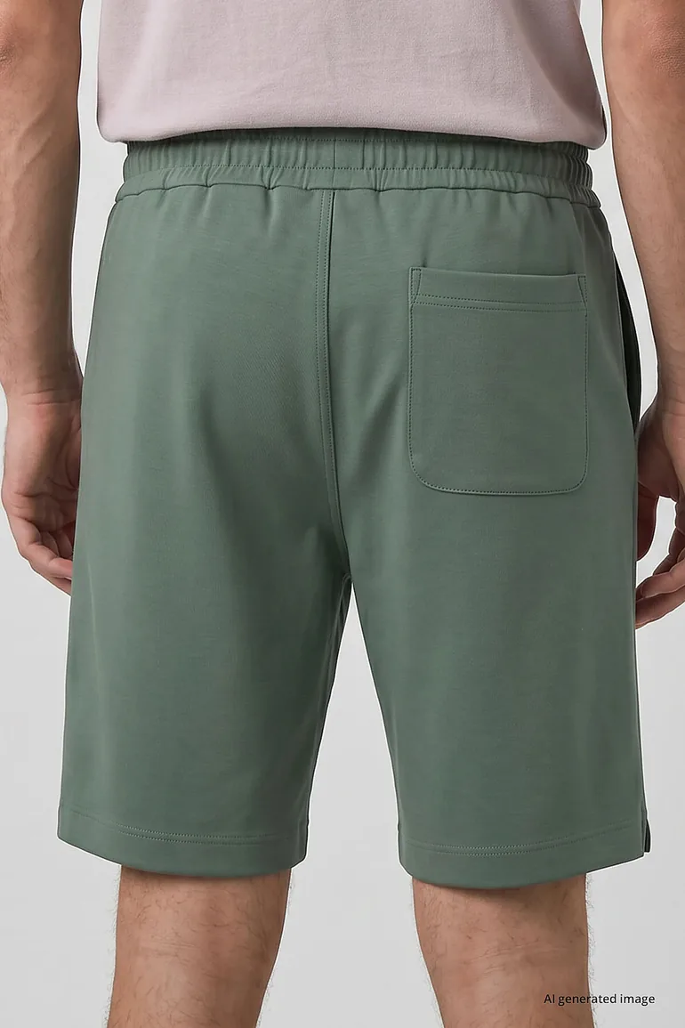 TOMMY Men's Polyester-Elastane Shorts - 5