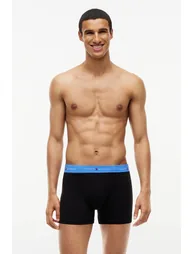 3 Pack Boxer Briefs Blue/Burgundy/Blue