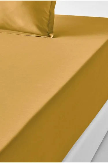 35cm 100% Cotton Percale 200 Thread Count Fitted Sheet