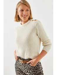 Women's Knitted Sweater - 2