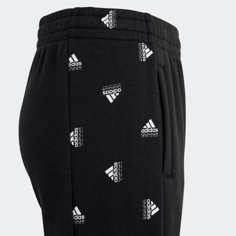 Brand Love Side Insert Print Joggers - 1