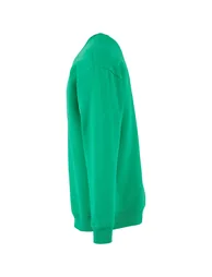 Build Your Brand Mens Crew Neck Plain Sweatshirt - Grass Green - 3