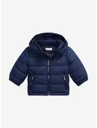 Ralph Lauren Baby Boys Down Padded Puffer Jacket in Navy