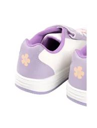 Lilo & Stitch Girls Angel Hook and Loop Trainers - Purple/White - 1