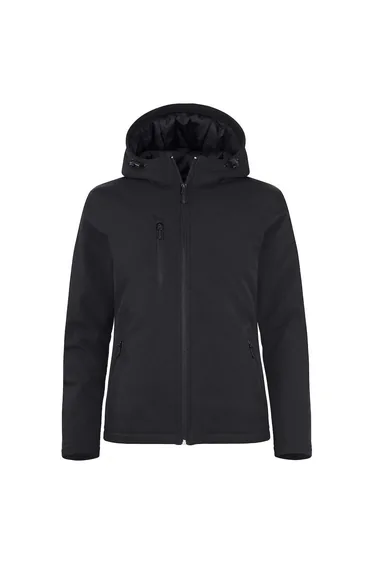 Clique Womens/Ladies Padded Soft Shell Jacket - Black