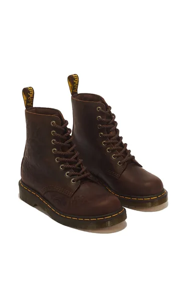Pascal Crazy Horse Leather Ankle Boots