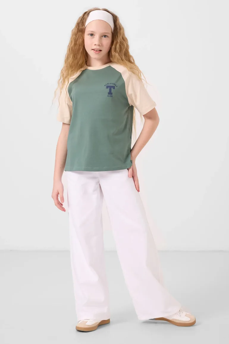 TOMMY Relaxed Crew Neck Text Print T-Shirt
