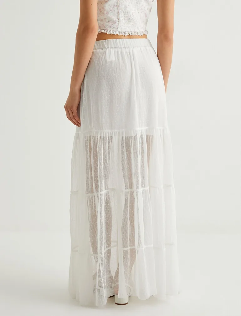 Maxi Tulle Skirt - 3