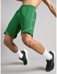 Men Green Sports Club Shorts - 2