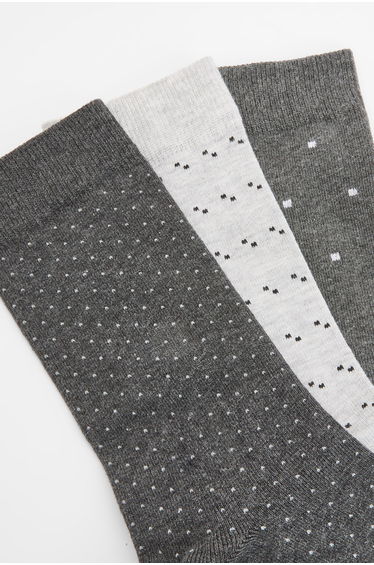 Multi 3 Pack Spot Socks