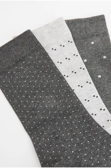 Multi 3 Pack Spot Socks