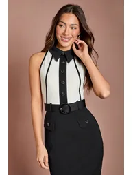 فستان كوست فاشن قميص ميداكسي بقصة مستقيمة - 1