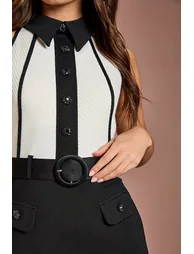 فستان كوست فاشن قميص ميداكسي بقصة مستقيمة - 3