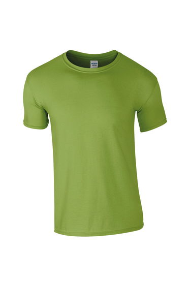 Gildan Mens SoftStyle Ringspun T-Shirt - Kiwi