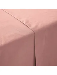 شرشف سرير قطن سادة - 5