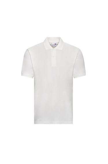 Awdis Childrens/Kids Academy Polo Shirt - White