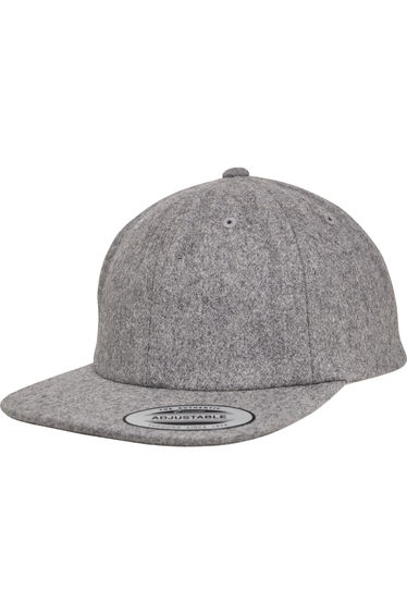 Flexfit By Yupoong Mens Melton Cap - Grey