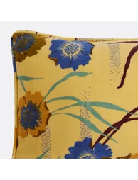 Mowan Printed Cotton Velour Rectangular Cushion Cover 50x30cm - 3