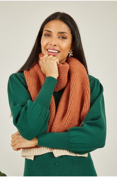 Yumi Brown Scarf