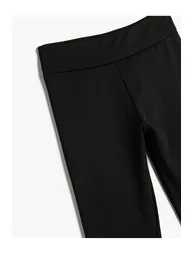 Basic Leggings with Elastic Waist