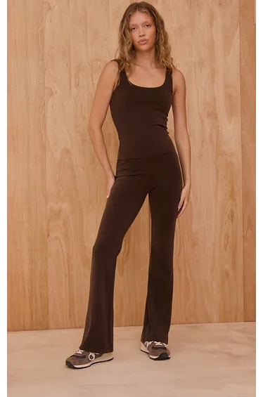 Chocolate Super Soft Yoga Pant