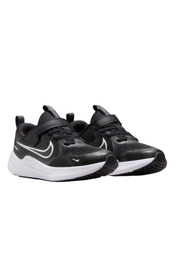 Nike Childrens/Kids Cosmic Hook and Loop Trainers - Black/White