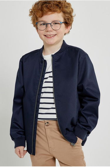 La Redoute Blue Bomber Jacket